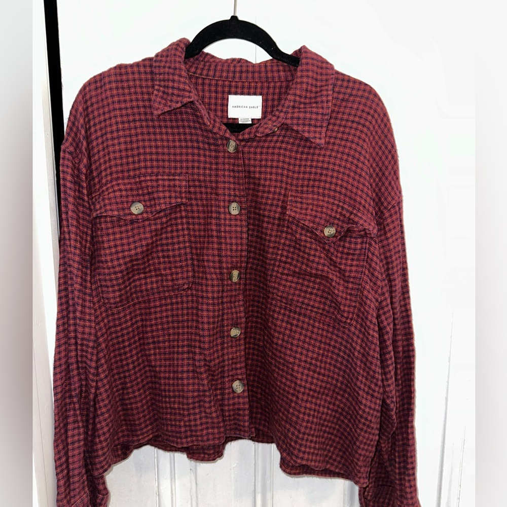 Cropped Flannel